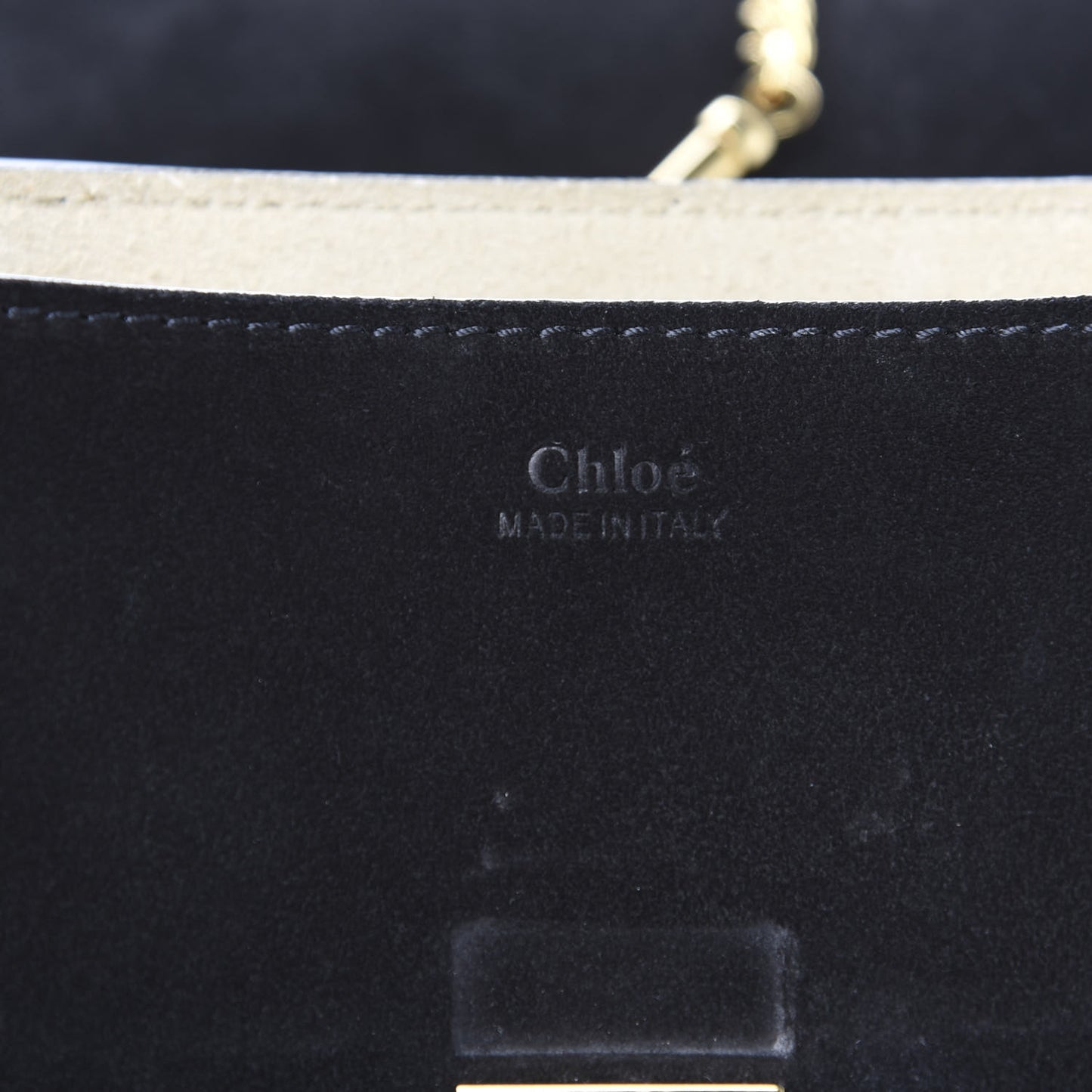 Suede Calfskin Mini Drew Shoulder Bag Black