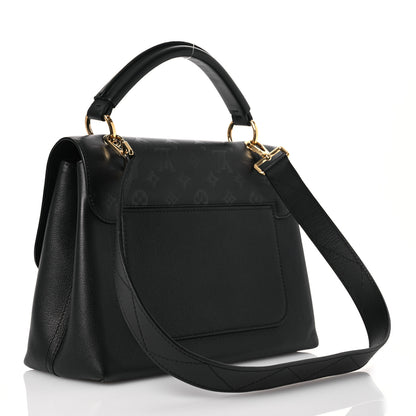 Louis Vuitton Calfskin Monogram Very One Handle Black 3 of 14