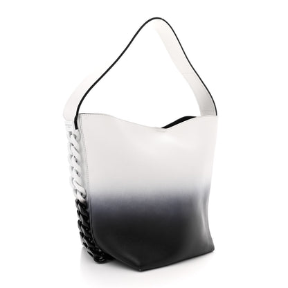 Givenchy Calfskin Degrade Infinity Bucket Bag Black White 4 of 13