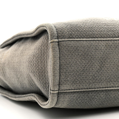 Chanel Canvas Mini Deauville Tote Dark Grey 9 of 10