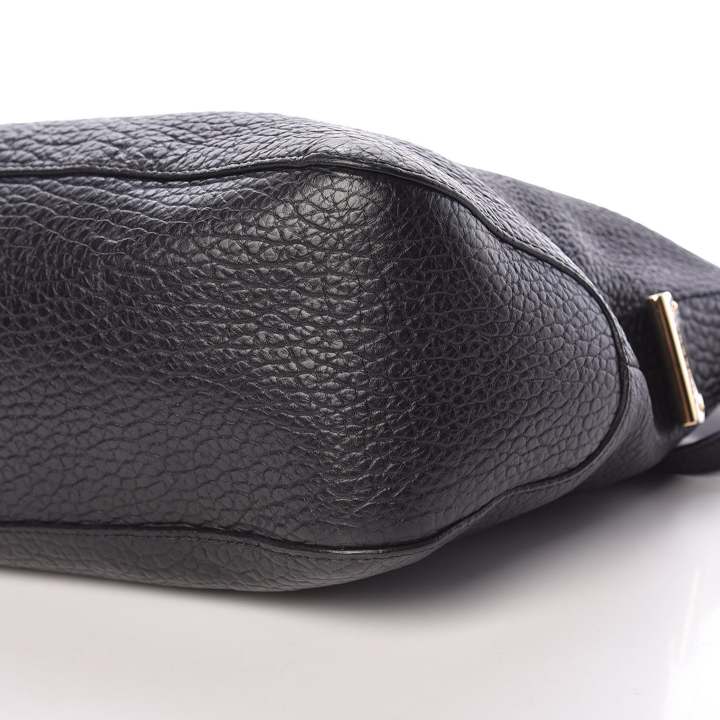 Heritage Grain Small Ledbury Hobo Black