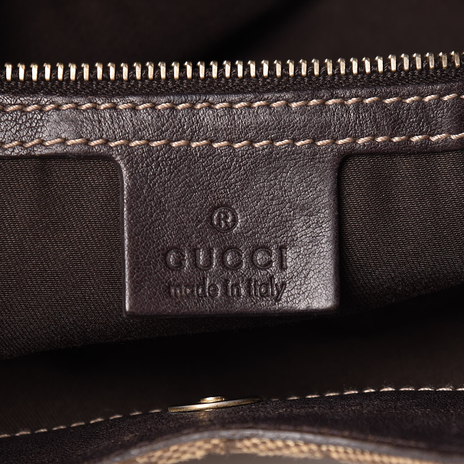 Gucci Monogram GG Royal Hobo Dark Brown 6 of 16
