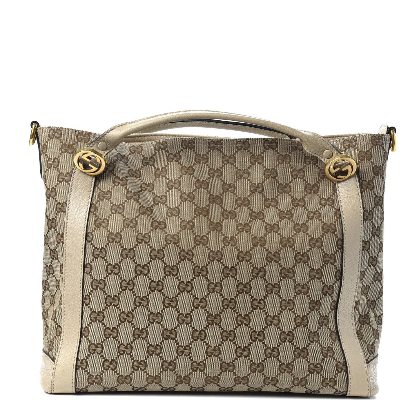 Monogram Medium Miss GG Top Handle Bag White
