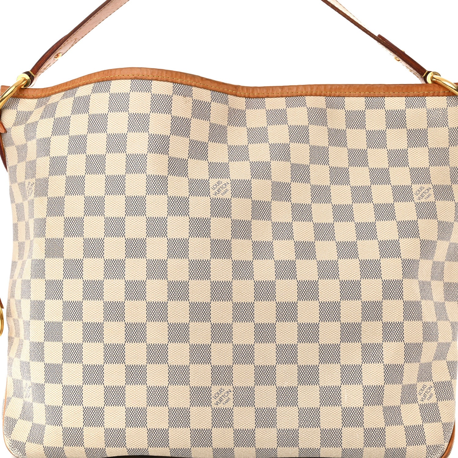 Louis Vuitton Damier Azur Delightful MM Pink 8 of 14