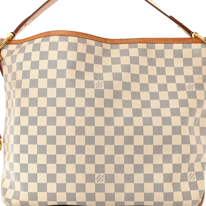 Louis Vuitton Damier Azur Delightful MM Pink 8 of 14
