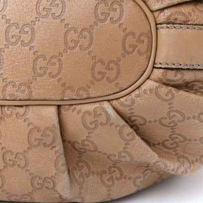 Gucci Guccissima Tribeca Messenger Bag Beige 14 of 16