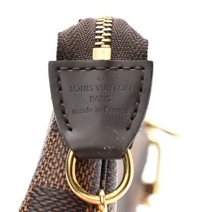 Louis Vuitton Damier Ebene Mini Pochette Accessories 6 of 9