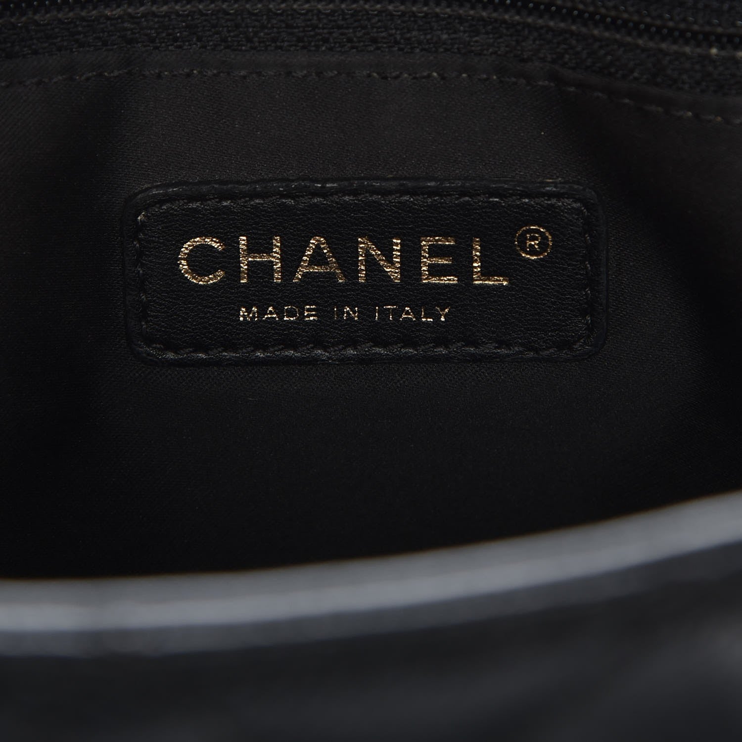 Chanel Caviar Quilted Grand Shopping Tote GST Black 6 of 7