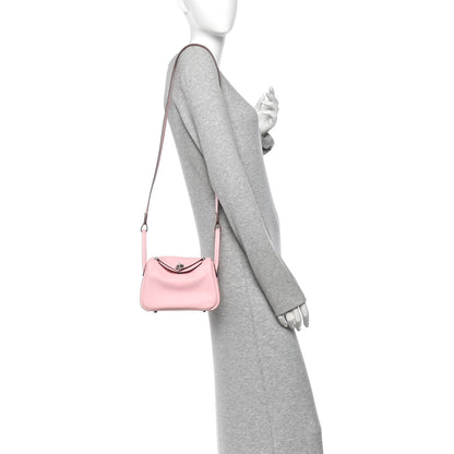 Hermes Swift Mini Lindy 20 Rose Sakura 2 of 10