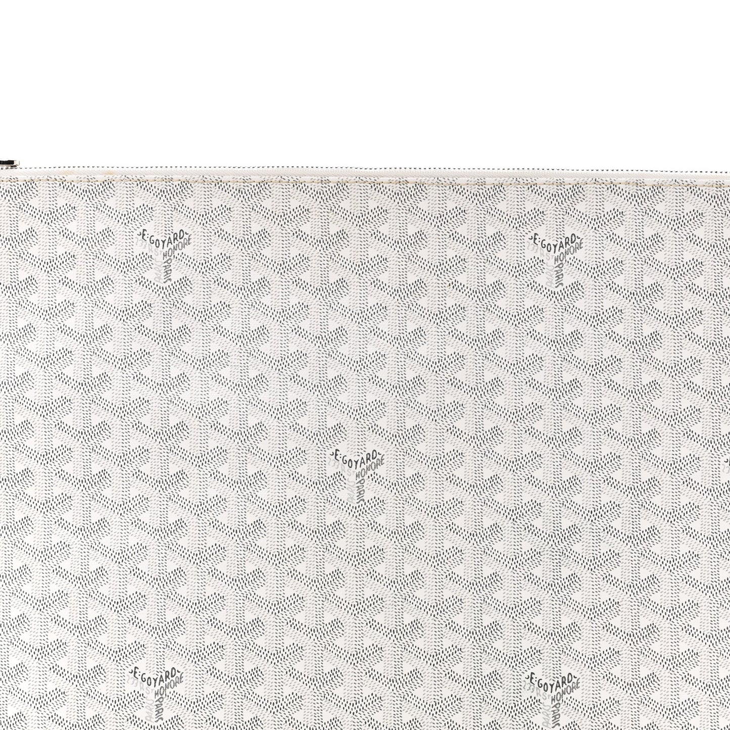 Goyardine Senat Pochette GM White