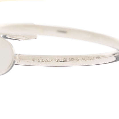 Cartier 18K White Gold Small Juste Un Clou Ring 53 6.25 4 of 5