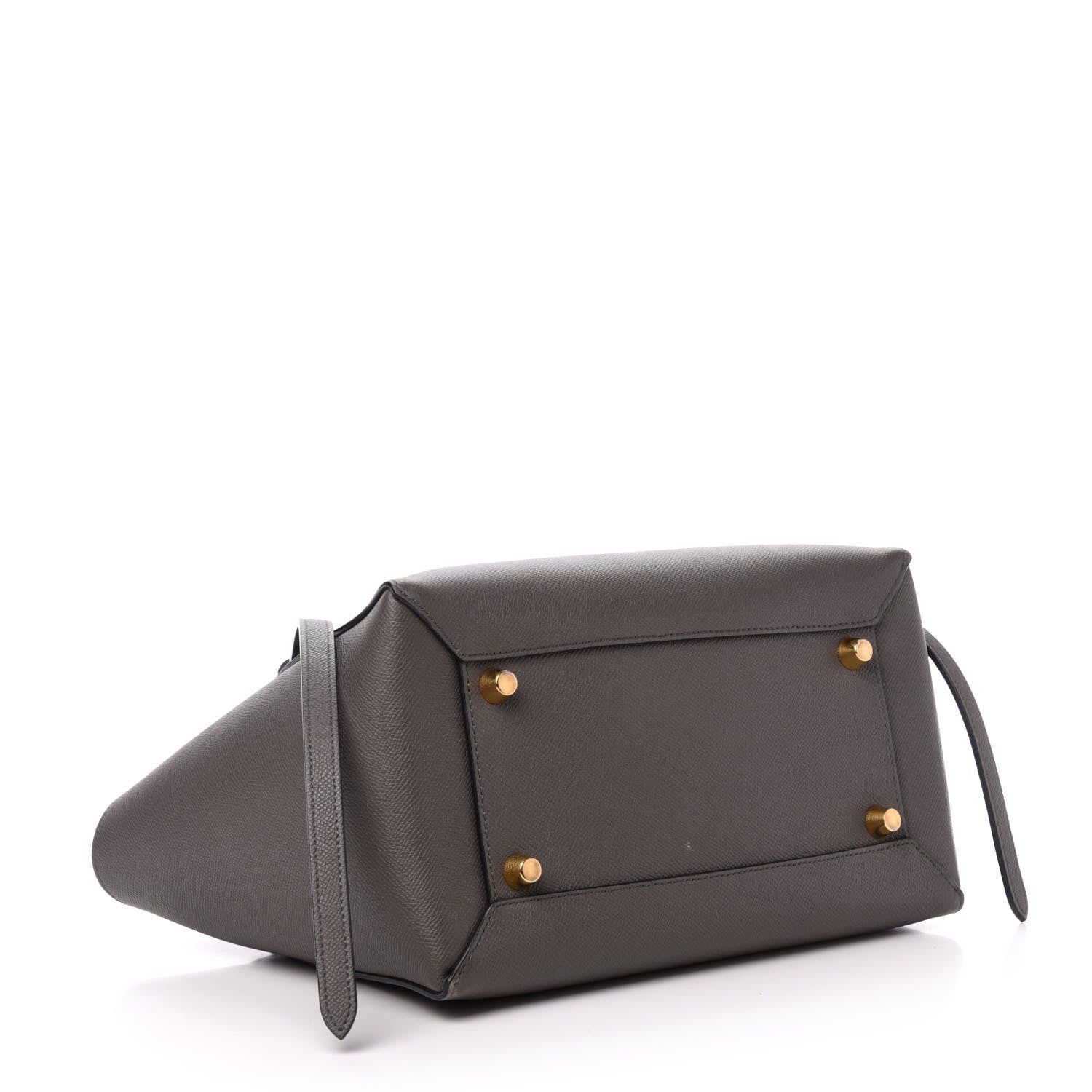 Celine Grained Calfskin Mini Belt Bag Grey 4 of 9
