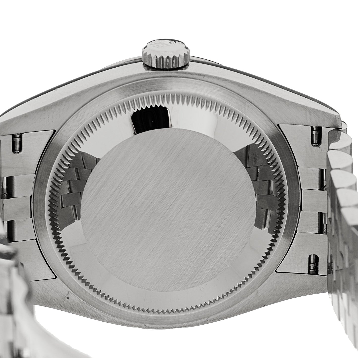 Stainless Steel 18K White Gold 36mm Oyster Perpetual Datejust Watch White Roman 126234