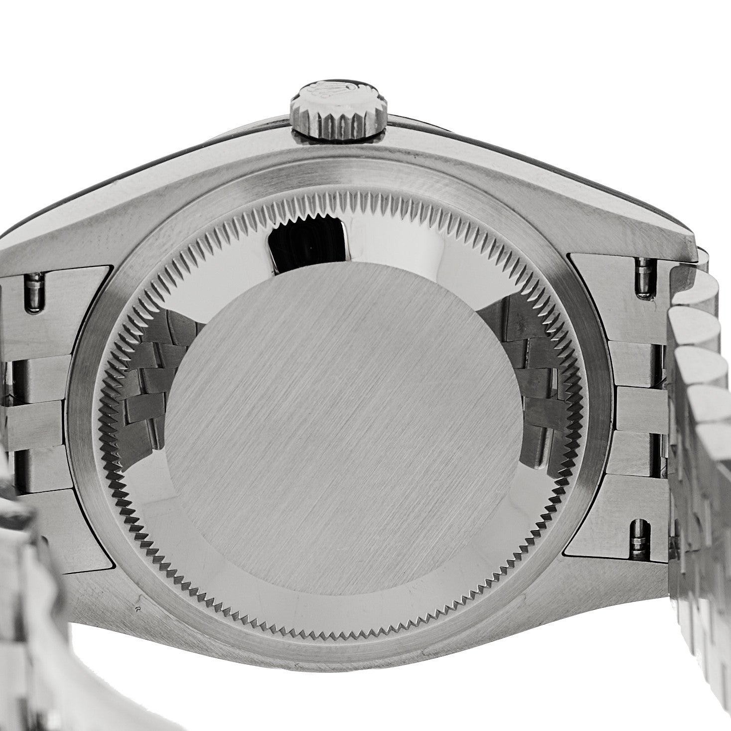 Rolex Stainless Steel 18K White Gold 36mm Oyster Perpetual Datejust Watch White Roman 126234 4 of 4