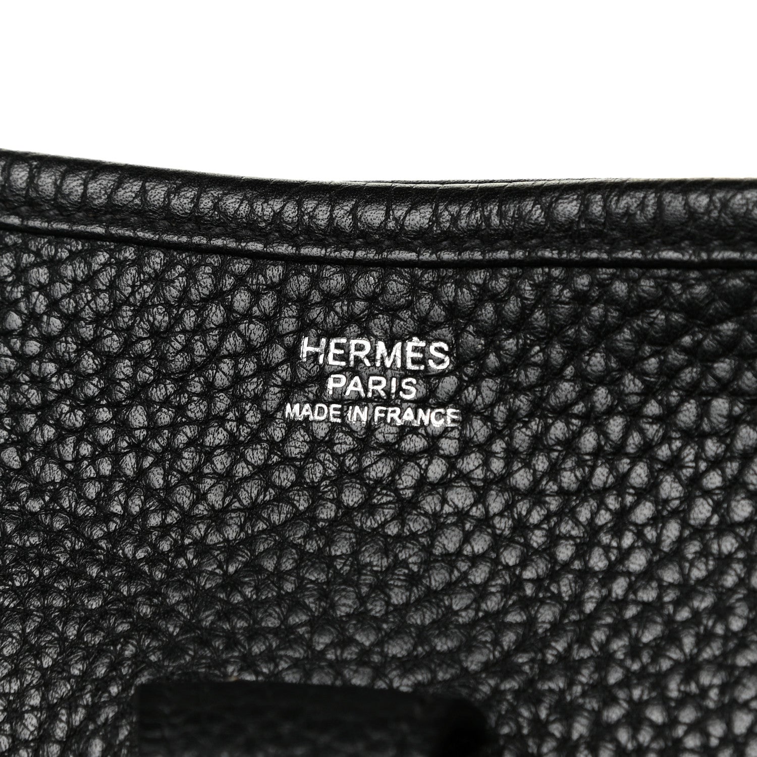 Hermes Taurillon Clemence Evelyne III PM Black 6 of 18