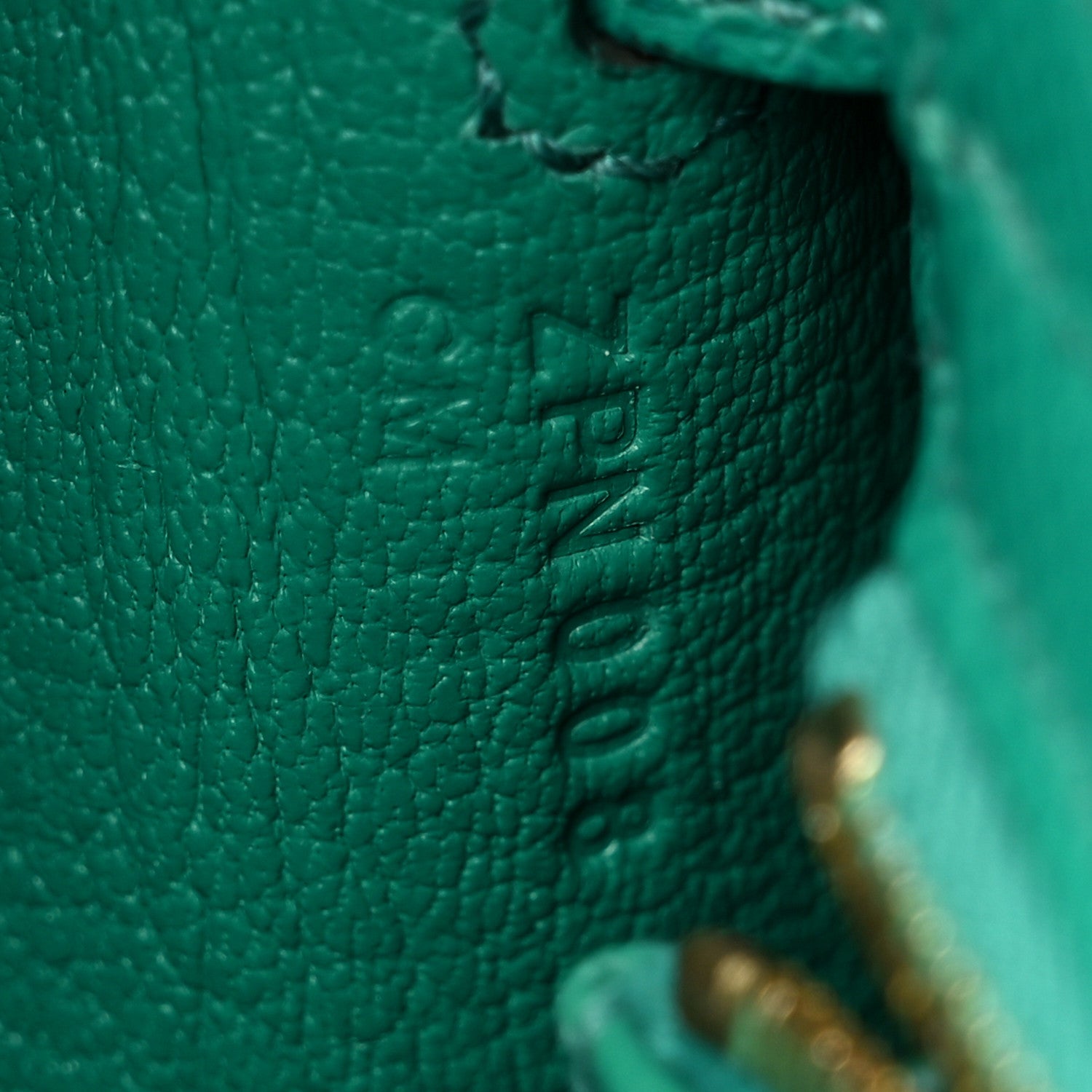 Hermes Epsom Kelly Sellier 25 Vert Jade 7 of 10