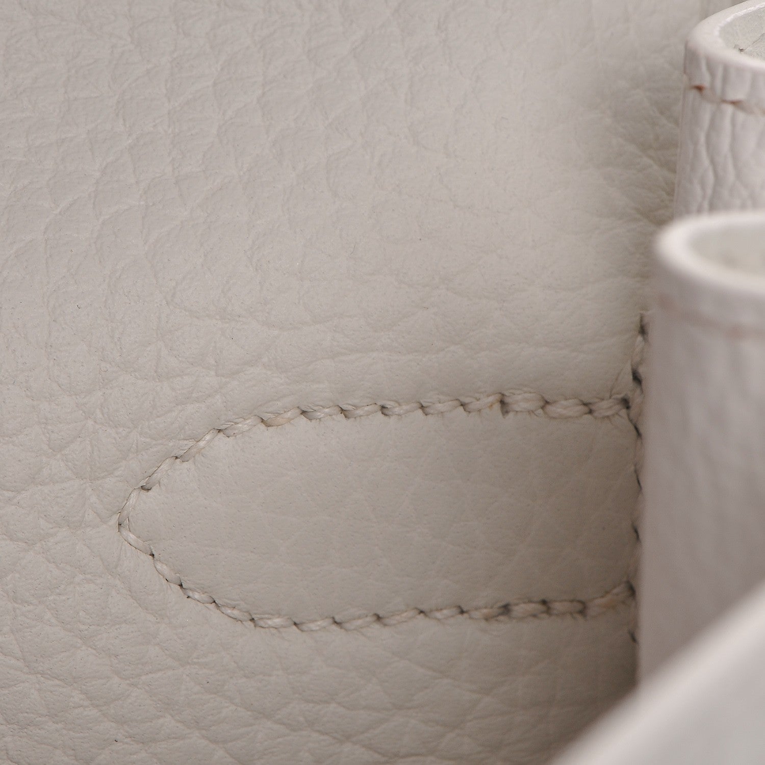 Hermes Taurillon Clemence Kelly Retourne 35 White 12 of 26