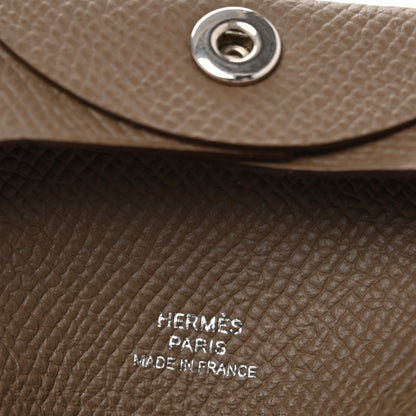 Hermes Epsom Bastia Coin Purse Etoupe 6 of 7