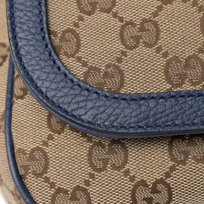 Gucci Monogram Convertible Diaper Bag Blue 8 of 12