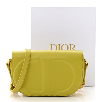 Christian Dior Calfskin CD Signature Flap Crossbody Lime 12 of 12