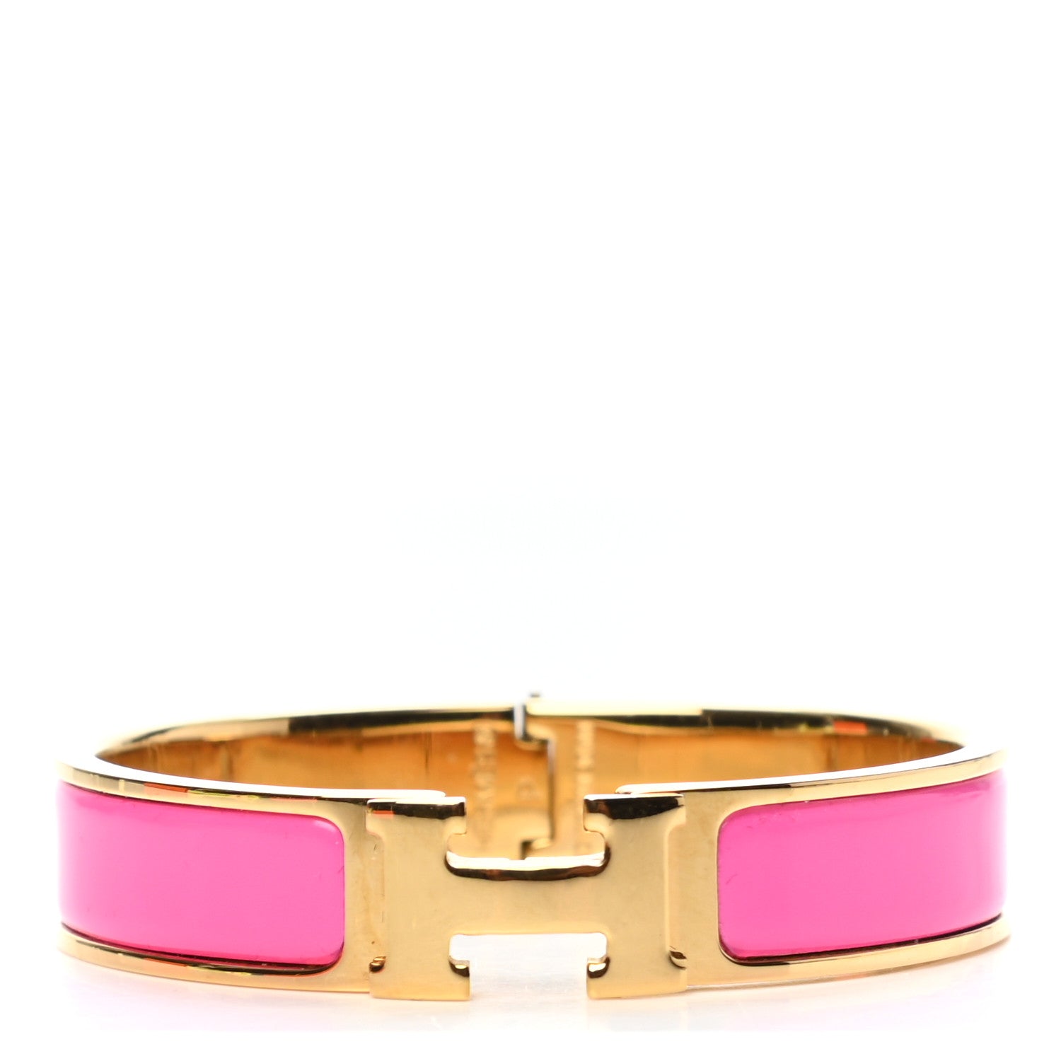 Hermes Enamel Narrow Clic Clac H Bracelet PM 1 of 5