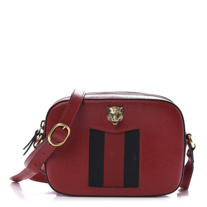 Gucci Calfskin Animalier Web Disco Red 1 of 10