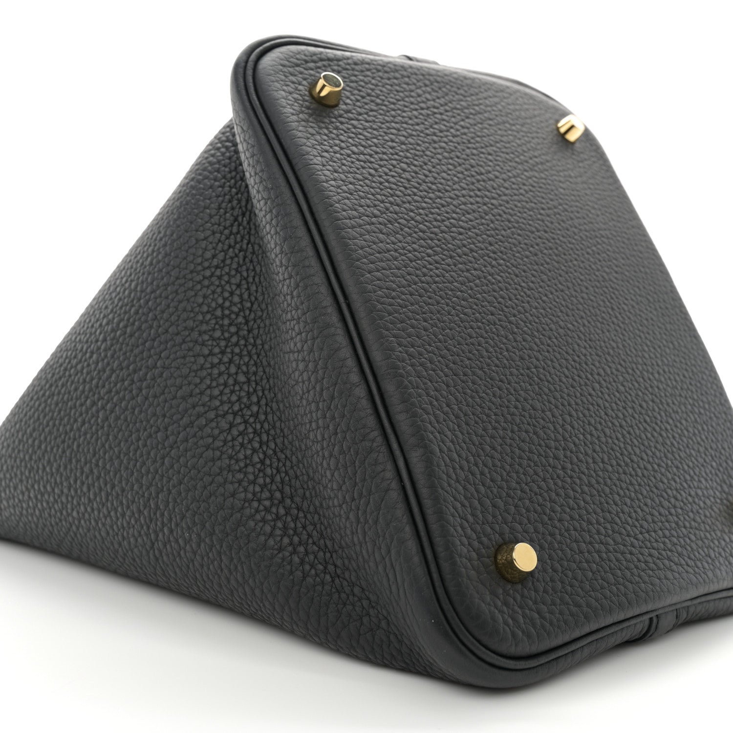 Hermes Taurillon Clemence Picotin Lock 22 MM Black 9 of 11