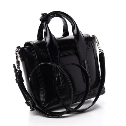 3.1 Phillip Lim 3.1 Smooth Calfskin Stingray Pashli Small Satchel Black 3 of 10
