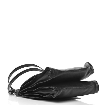 Bottega Veneta Nappa Intrecciato Shoulder Bag Black 4 of 10