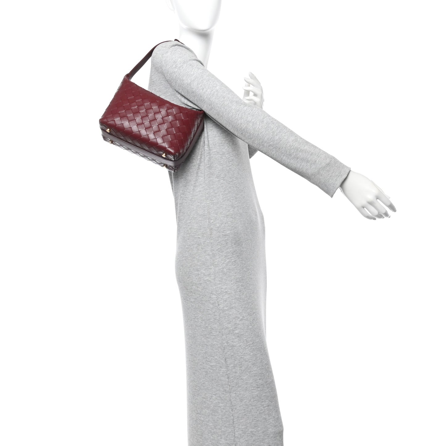 Calfskin Nappa Intrecciato Mini Wallace Barolo
