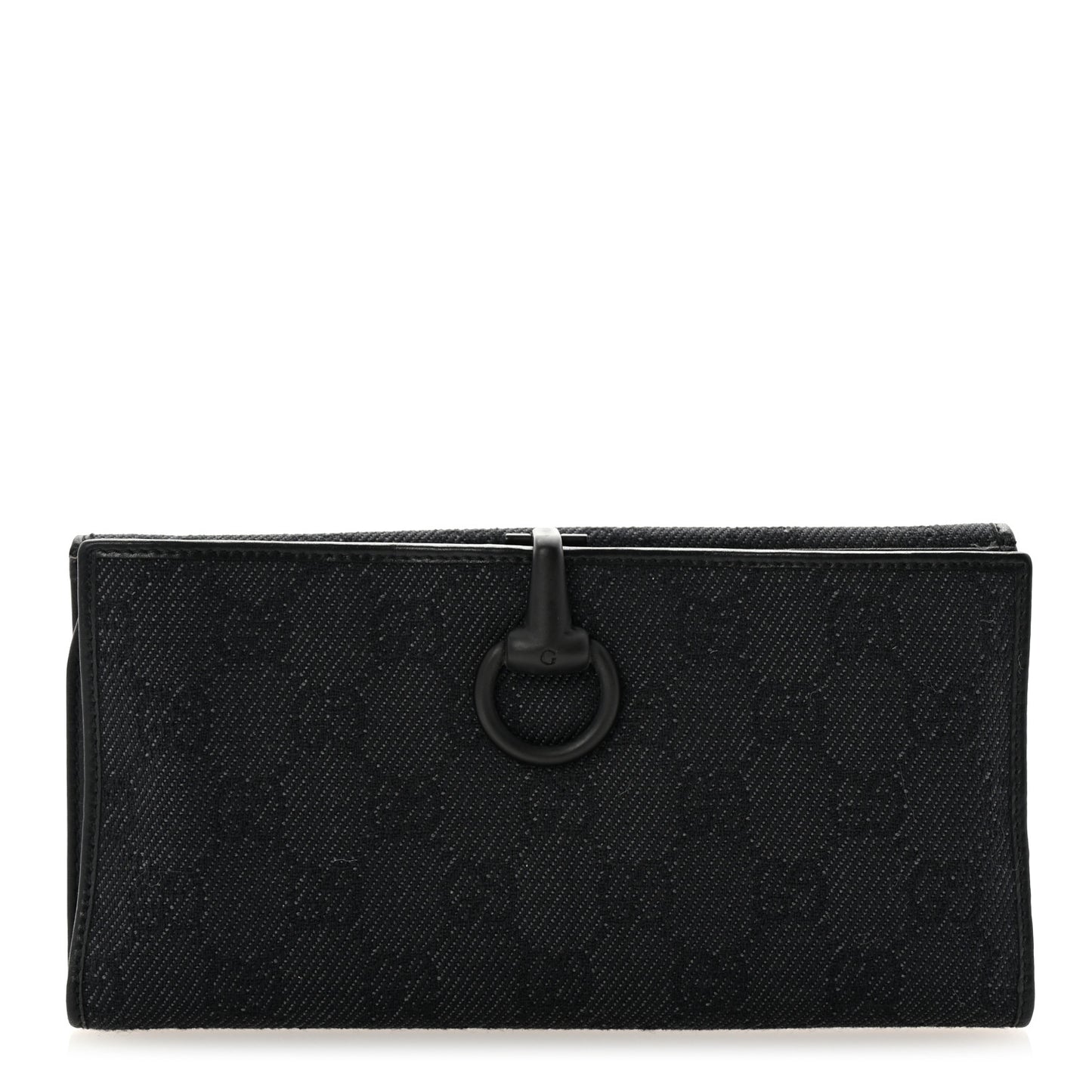 Monogram Horsebit Continental Wallet  Black