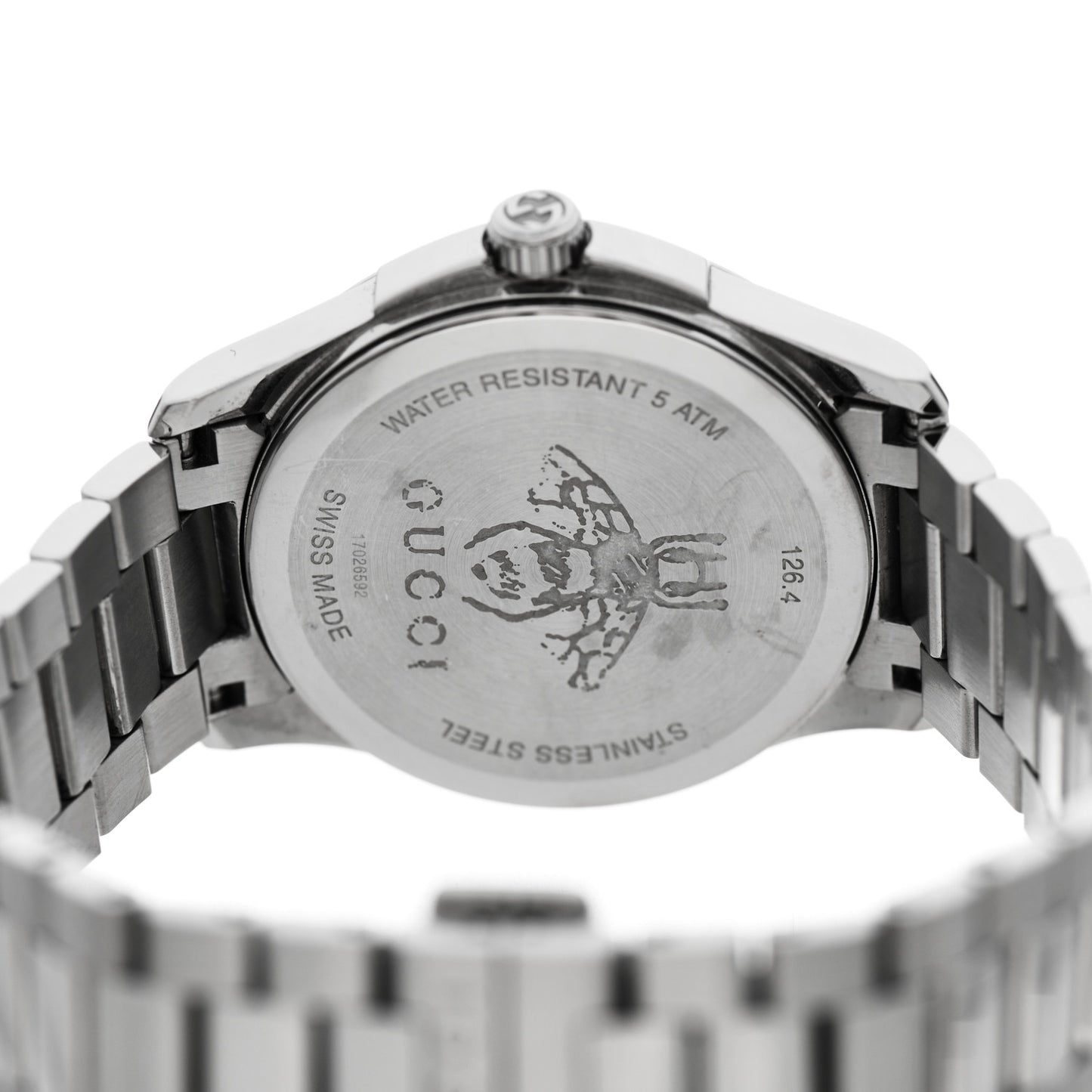 Stainless Steel 38mm G-Timeless Charm Quartz Watch
