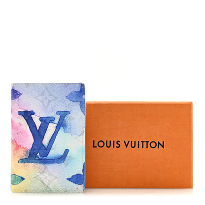 Louis Vuitton Monogram Watercolor Pocket Organizer NM Multicolor 7 of 7