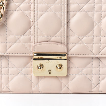 Christian Dior Lambskin Cannage Medium Miss Dior Flap Light Pink 10 of 15