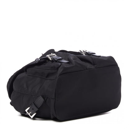 Prada Tessuto Nylon Saffiano Small Backpack Black 3 of 8