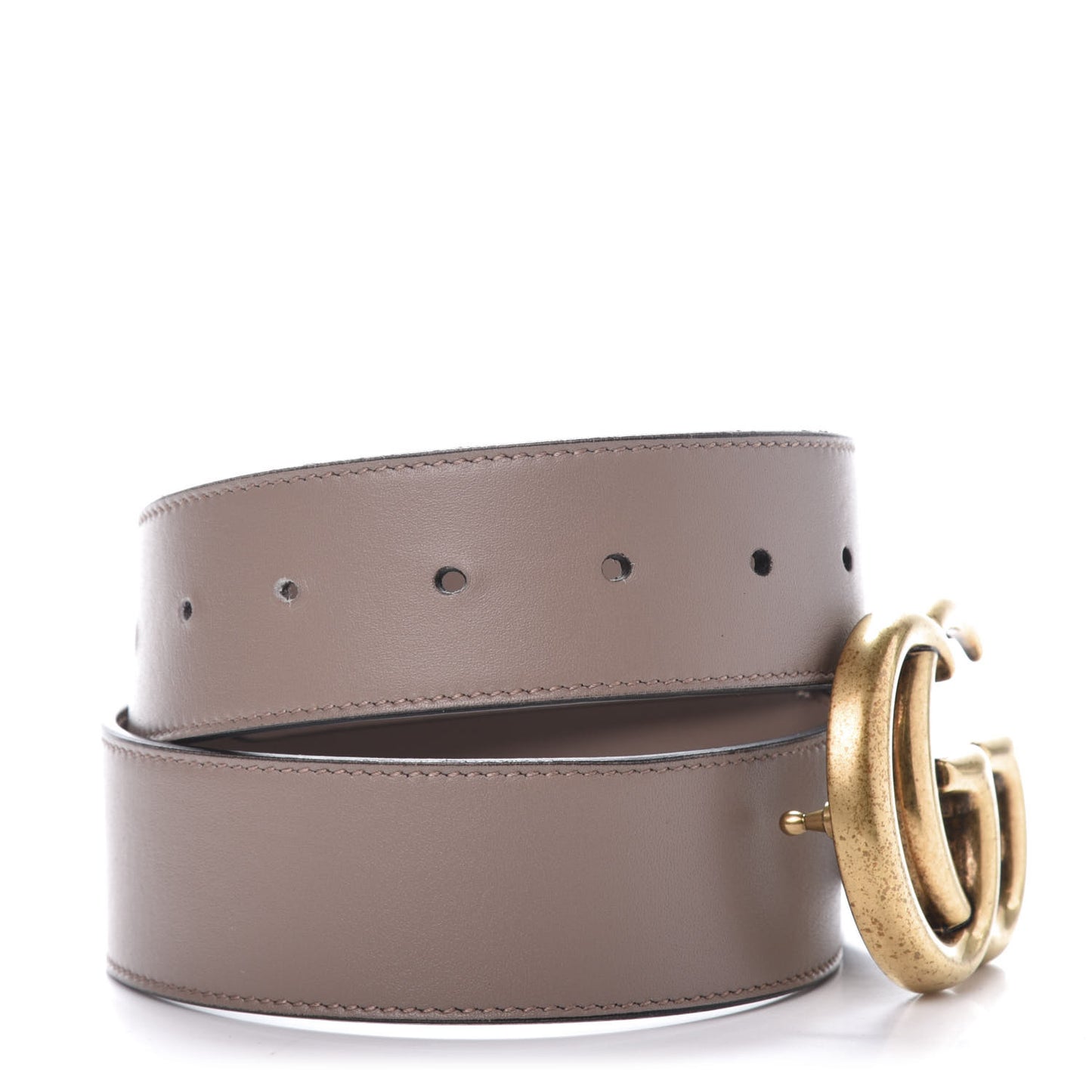 Calfskin Double G 40mm Belt 75 30 Porcelain Rose