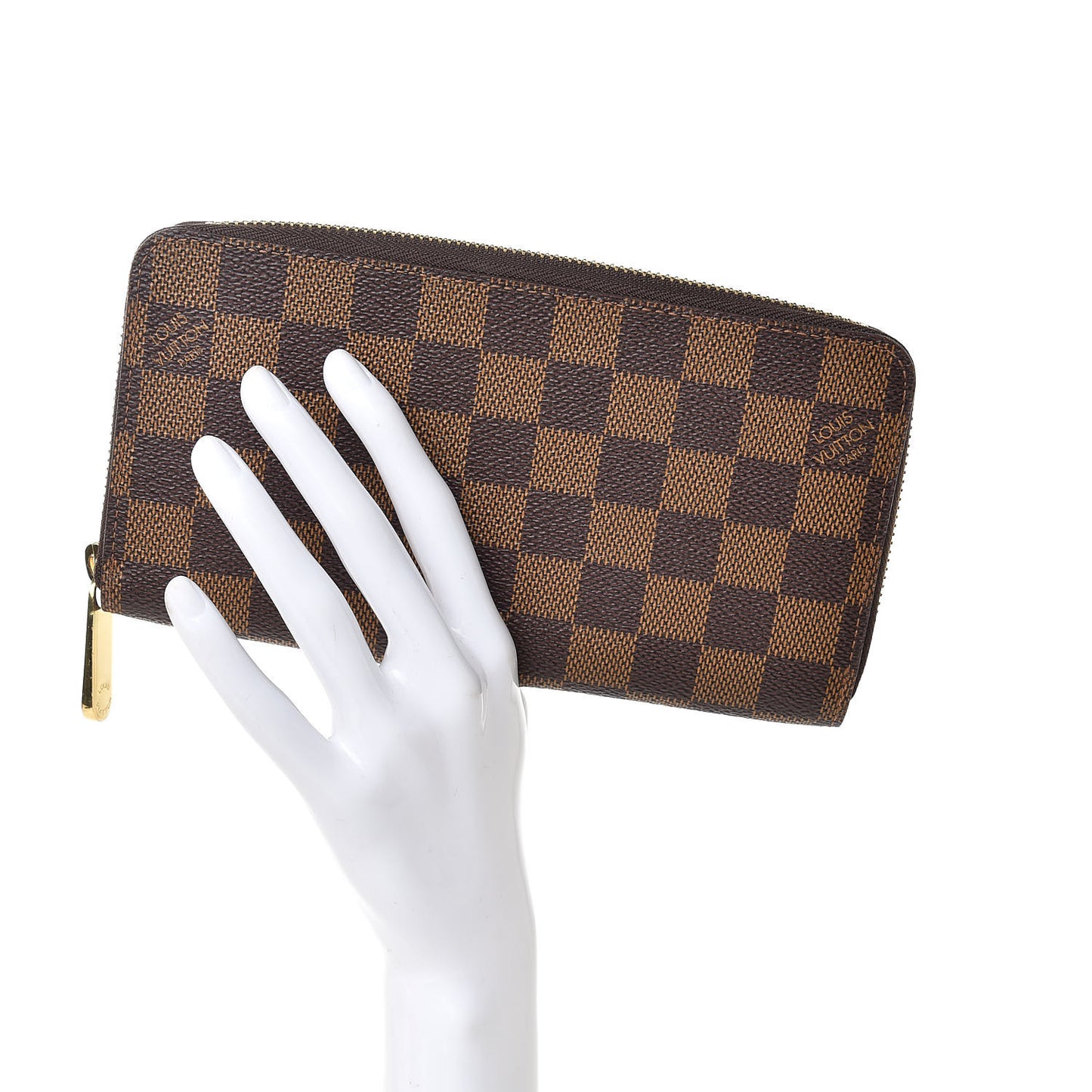 Damier Ebene Zippy Wallet