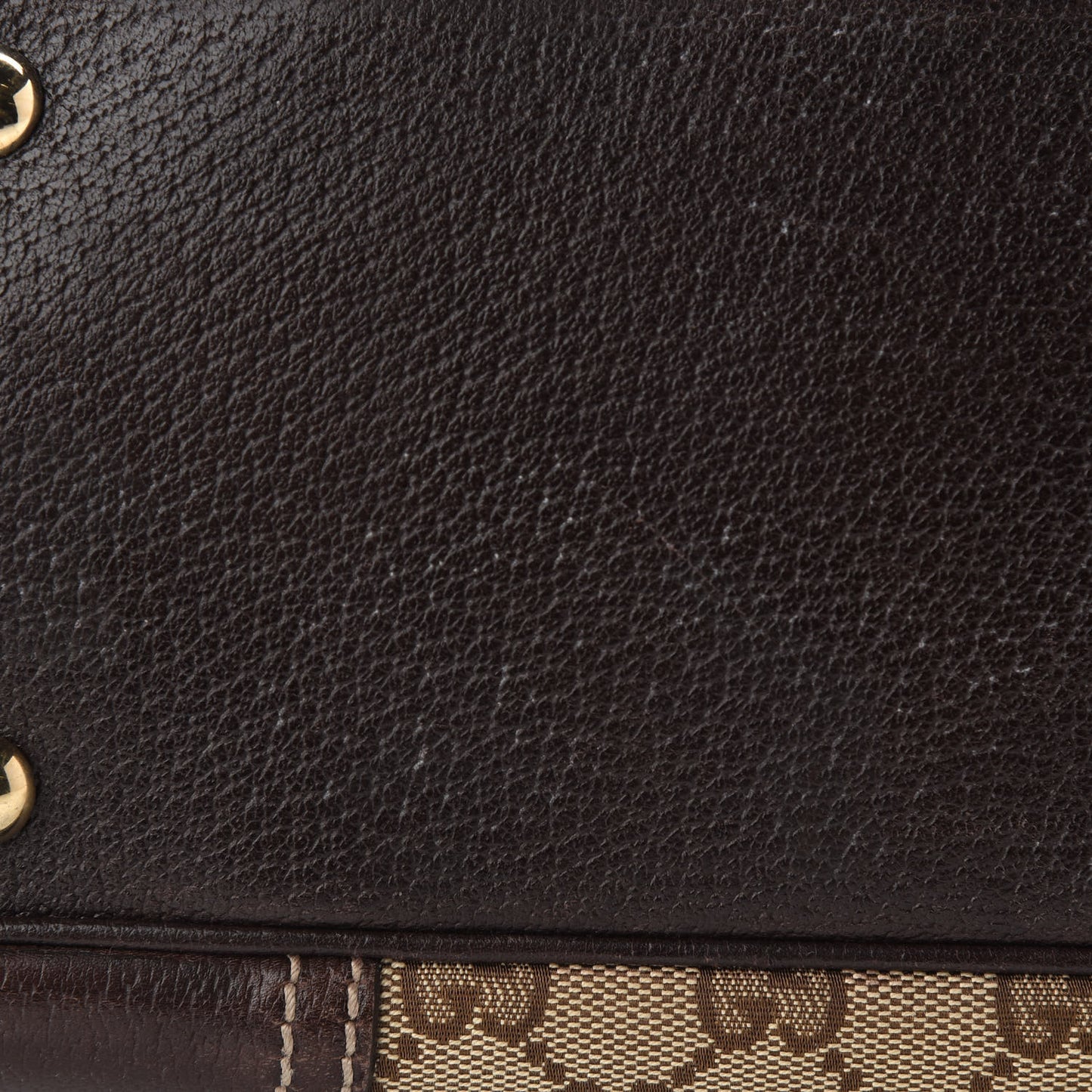 Monogram Medium Princy Tote Dark Brown