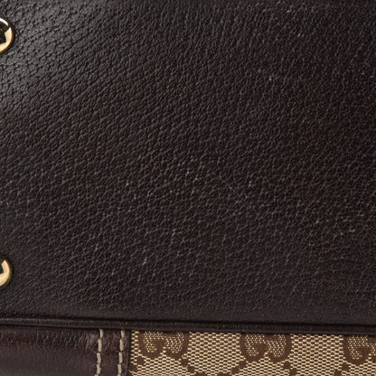 Gucci Monogram Medium Princy Tote Dark Brown 11 of 12