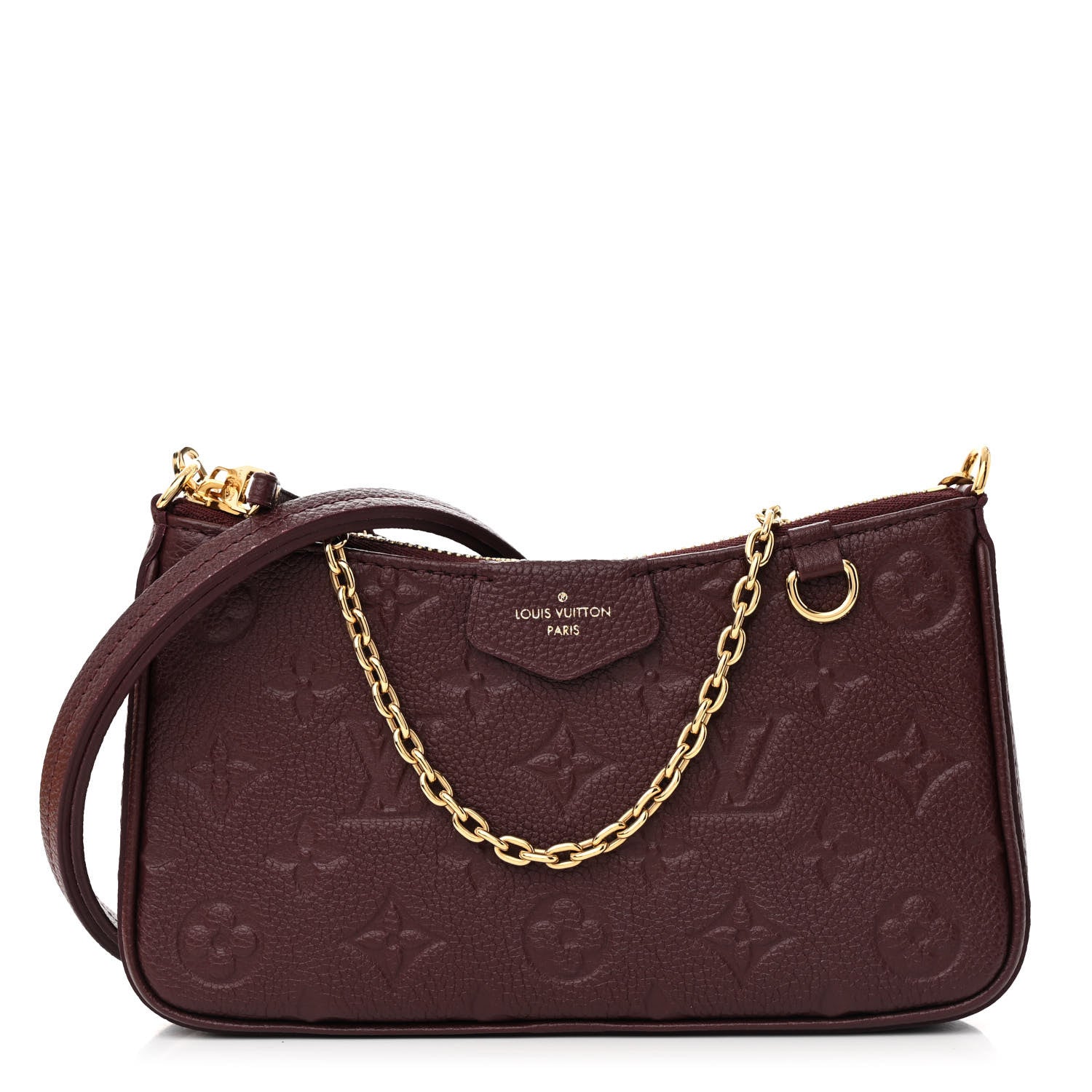 Louis Vuitton Empreinte Easy Pouch On Strap Wine 1 of 11
