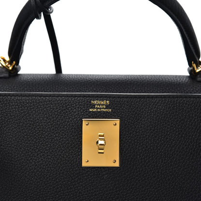 Hermes Togo Kelly Retourne 28 Black 7 of 10