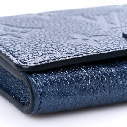 Louis Vuitton Metallic Monogram Business Card Holder Navy Nacre 5 of 8