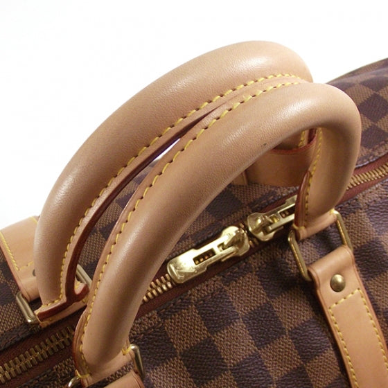 Louis Vuitton Damier Ebene Centenaire Keepall 45 7 of 10