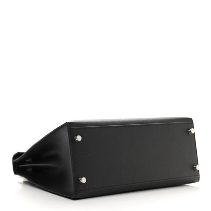 Hermes Epsom Kelly Sellier 28 Black 3 of 11