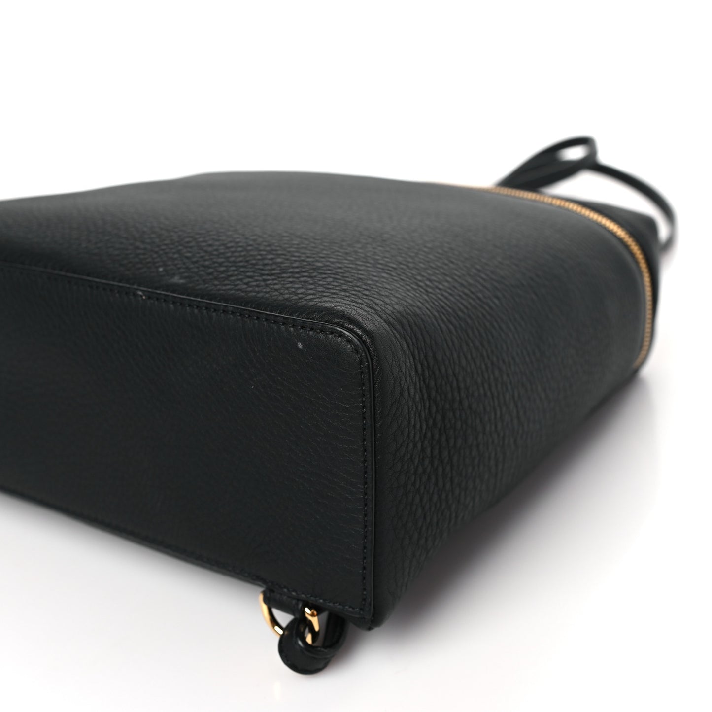 Grained Calfskin L23.5 Extra Pocket Backpack Black