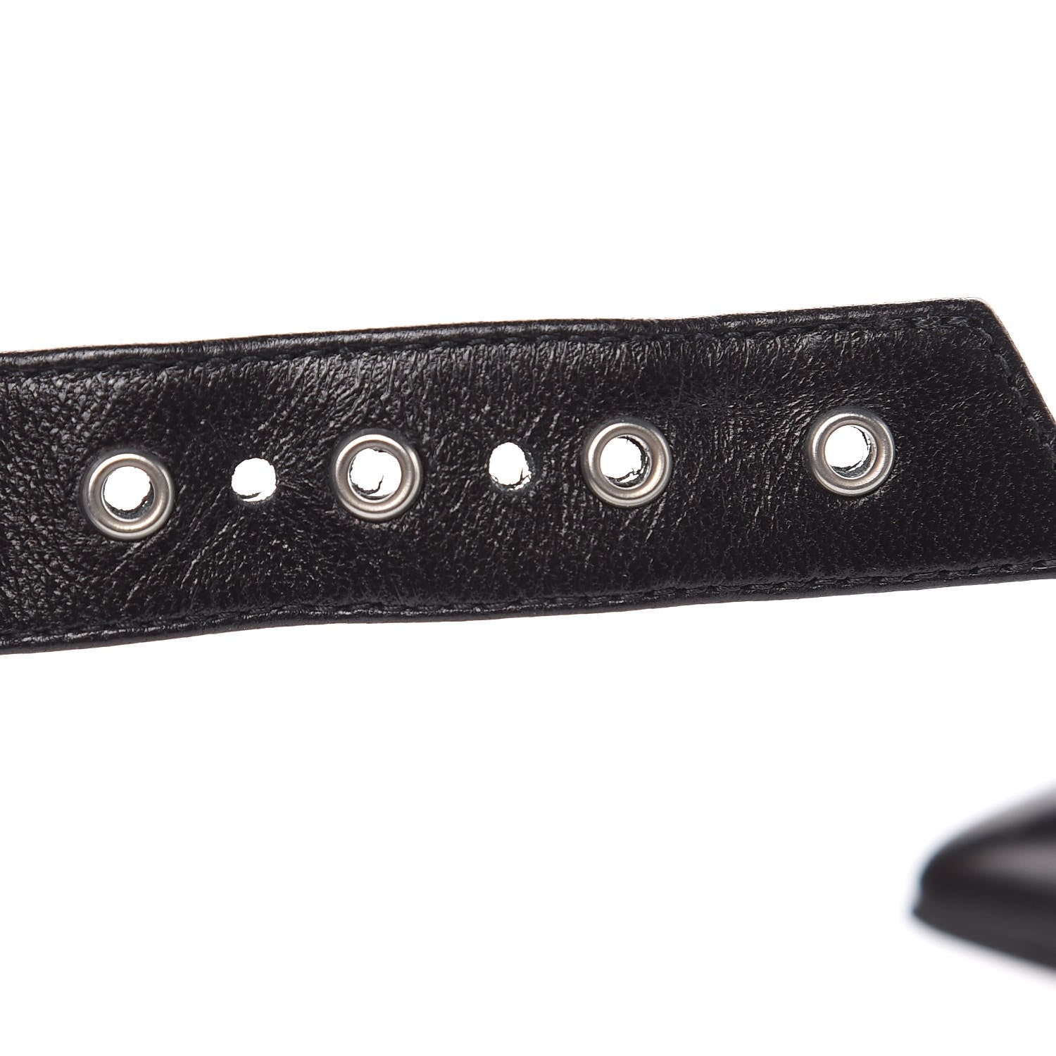 Valentino Garavani Nappa Love Latch Cross Strap 100mm Pumps 37 Black 9 of 10