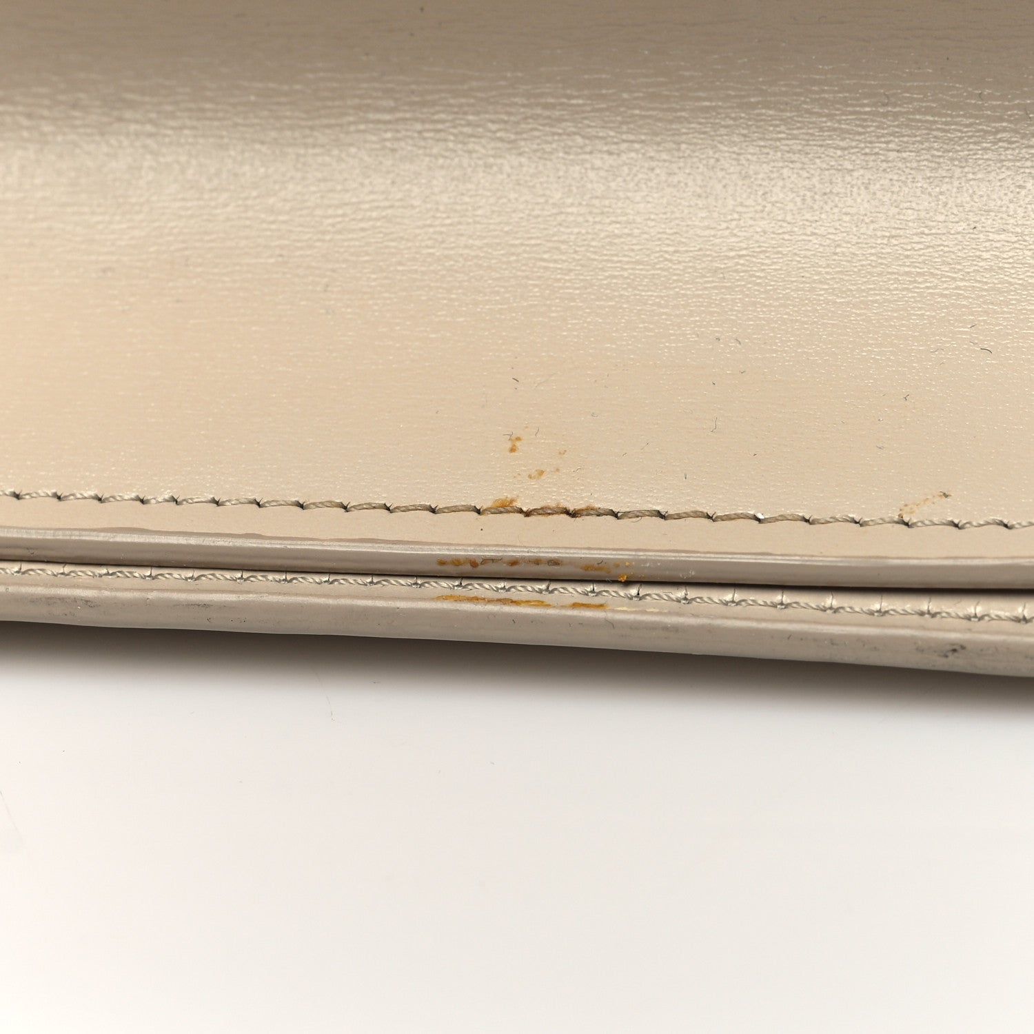 Celine Box Calfskin Medium Classic Box Flap Bag Powder 12 of 13
