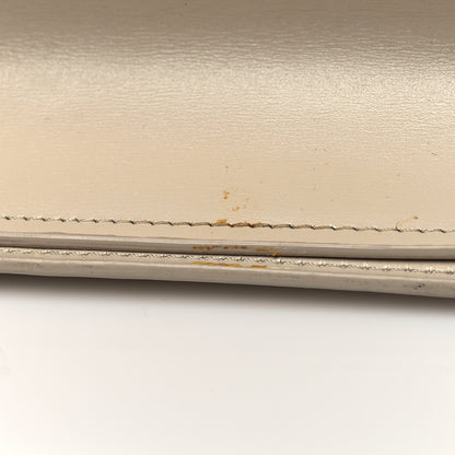 Celine Box Calfskin Medium Classic Box Flap Bag Powder 12 of 13