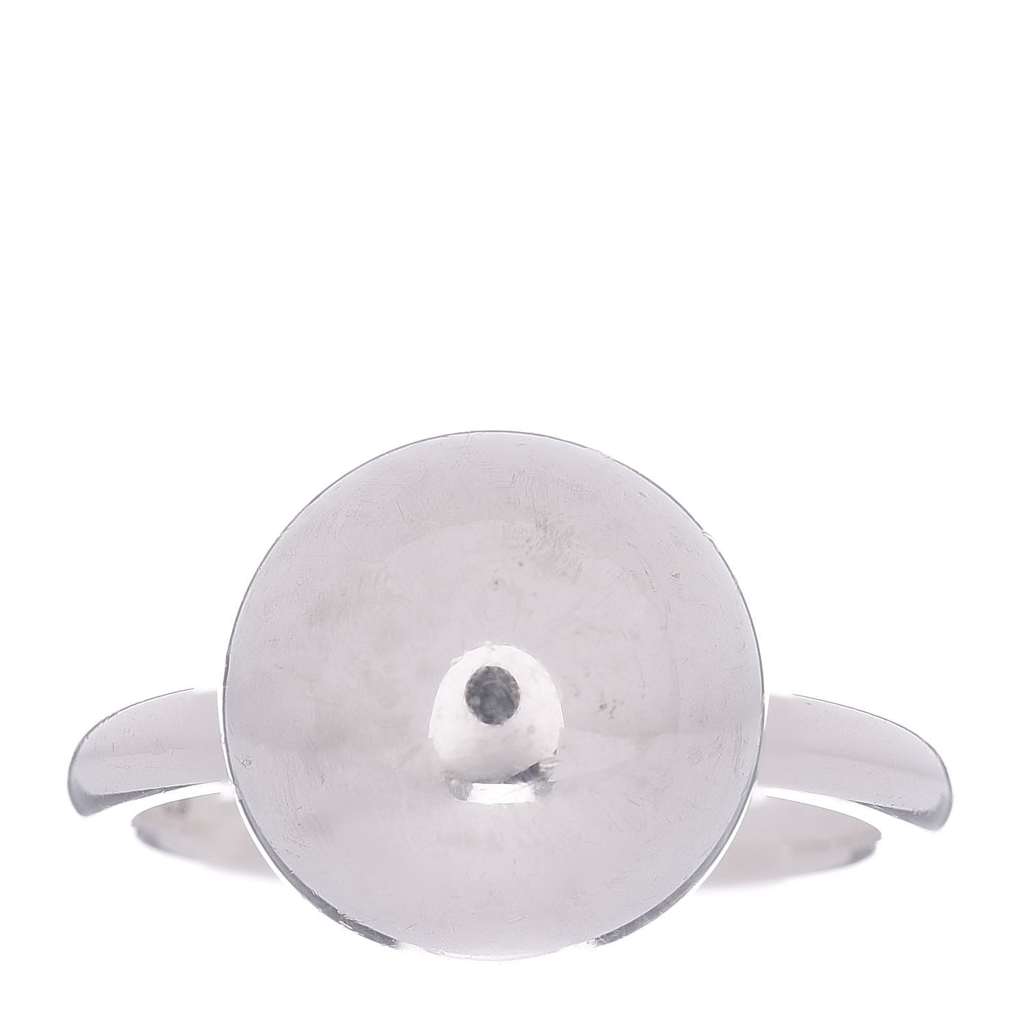 Tiffany Sterling Silver 12mm HardWear Ball Ring 53 6.5 1 of 5