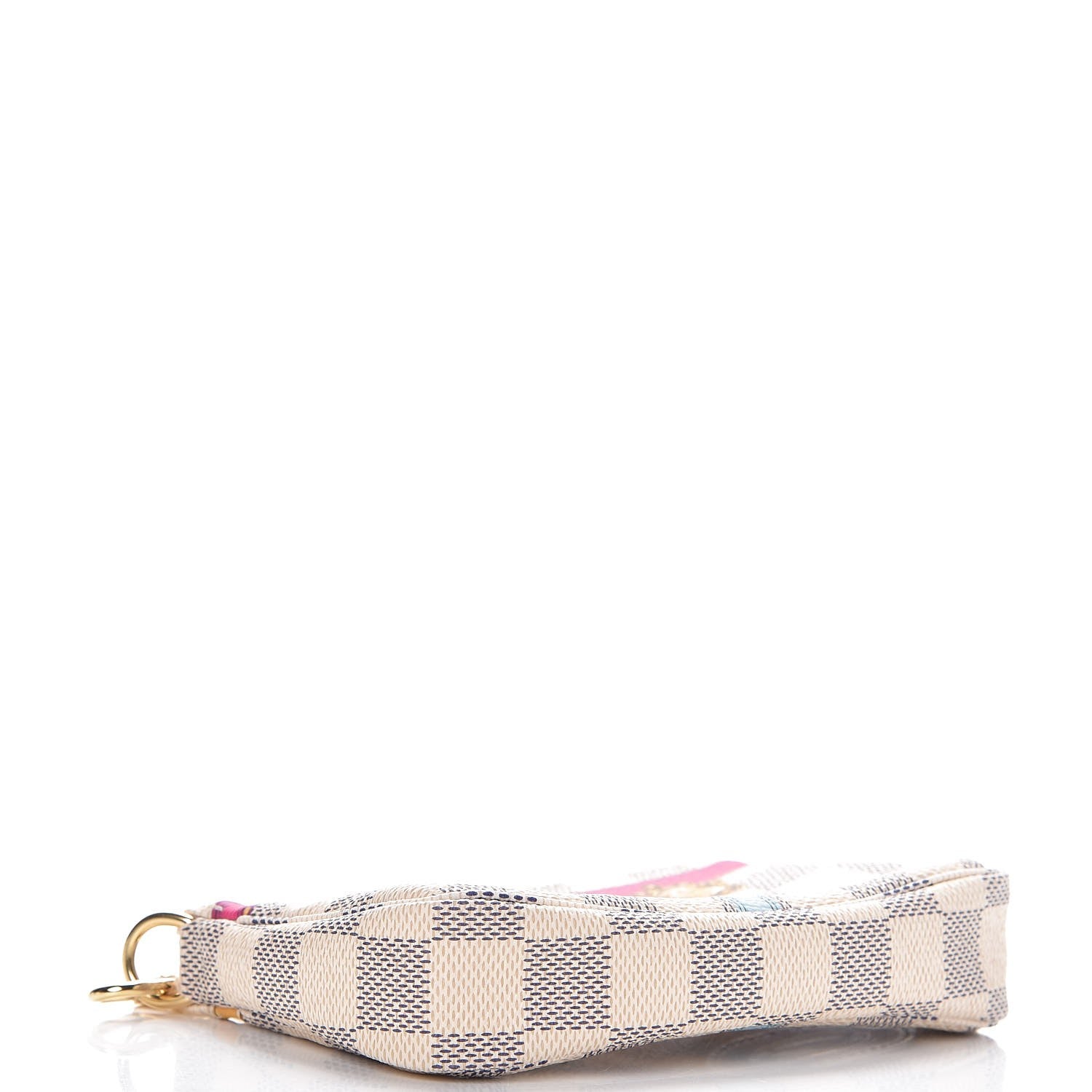 Louis Vuitton Damier Azur Summer Trunks Hawaii Mini Pochette Accessories 4 of 8
